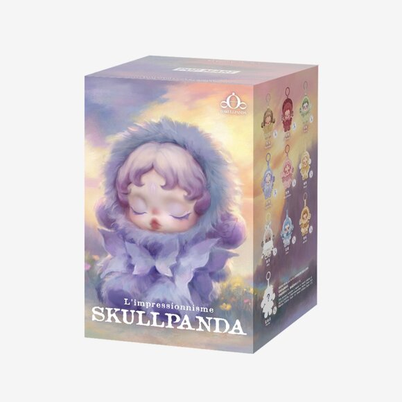 Popmart θSKULLPANDA L'impressionnisme Series Plush Pendant - Sealed Mystery Box - Picture 1 of 4